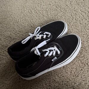 Vans Black and White Sneakers